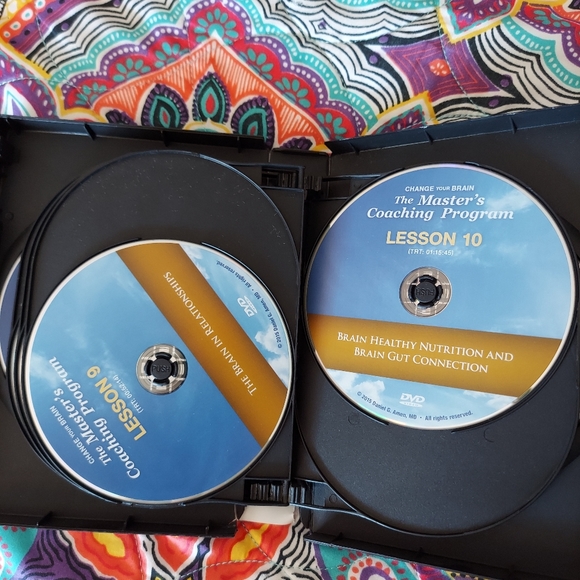 Dr. Amen~12 DVD's Change Your Brain Masters Coaching Program NWOT - Picture 7 of 9